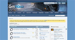 Desktop Screenshot of forum.gateworld.net