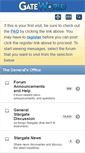 Mobile Screenshot of forum.gateworld.net